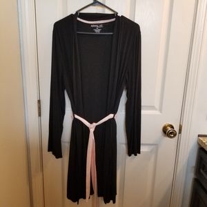 Womens Adore Me Large black robe.